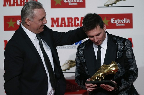 Messi lần thứ 3 nhận danh hiệu ” chiếc giày vàng châu Âu ” | Dich vu bao ve | Dịch vụ bảo vệ chuyên nghiệp